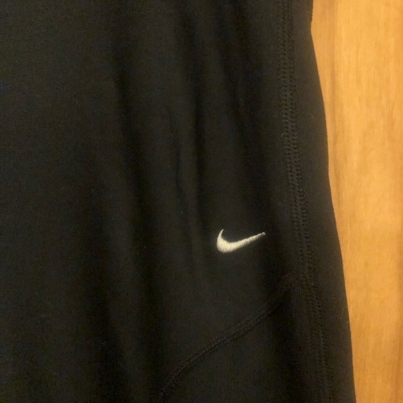 Nike dri fit athletic cropped draw string pants gym running sporty athleisure - Picture 3 of 9